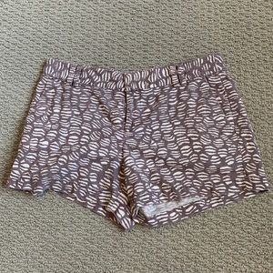 Brown Pattern shorts from Ann Taylor Loft